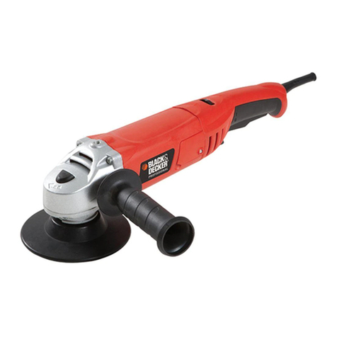 Black & Decker PRO WP600K User manual