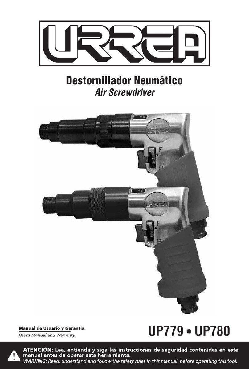 Urrea UP779 User manual Urrea UP779 User manual