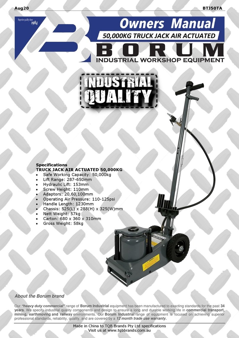 Borum BTJ50TA User manual