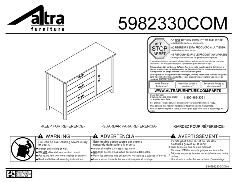 Altra furniture 5982330COM manual