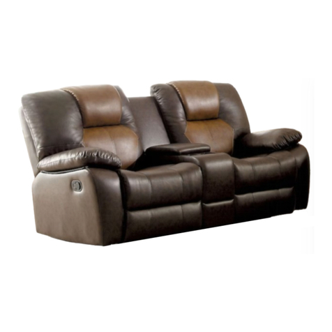 Furniture of America Pollux CM6864-LV Assembly instructions