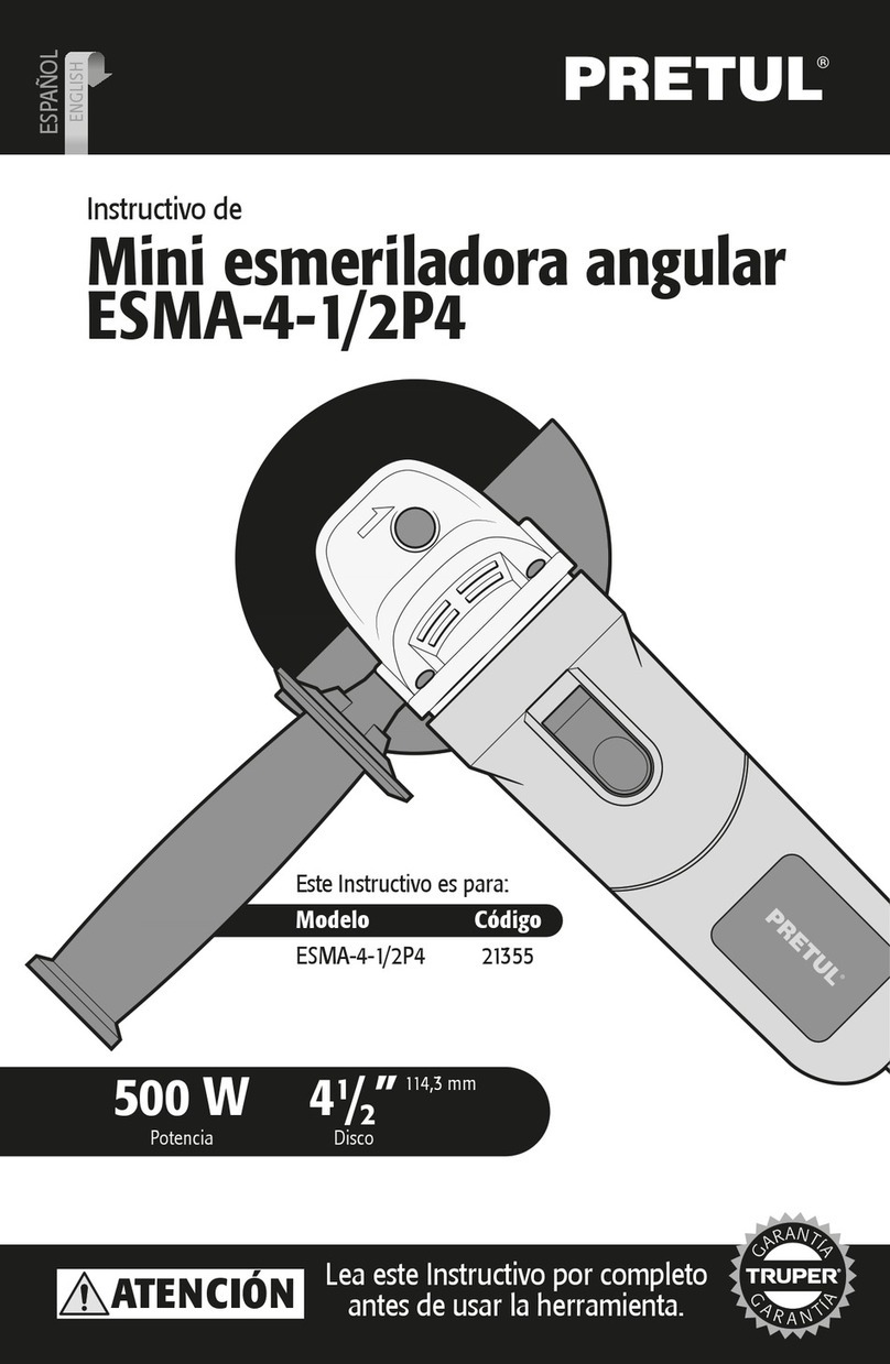 PRETUL ESMA-4-1/2P4 manual