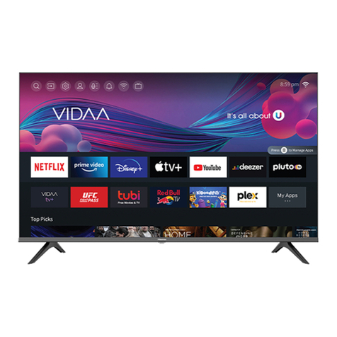 Hisense A4 Series Quick setup guide