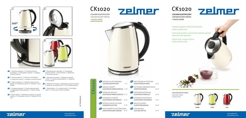 Zelmer CK1020 User manual