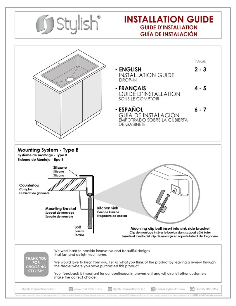 Stylish Avila-S-414T installation guide