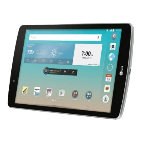 LG G Pad F 8.0 User manual