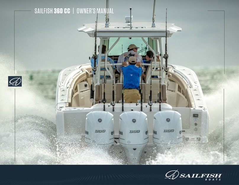 Sailfish 360 CC owner's manual