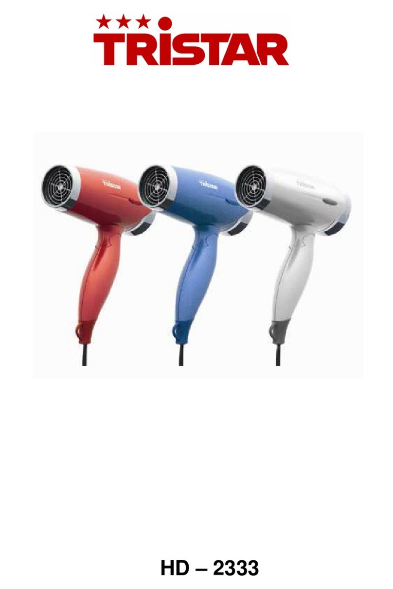 TriStar HD-2333 manual