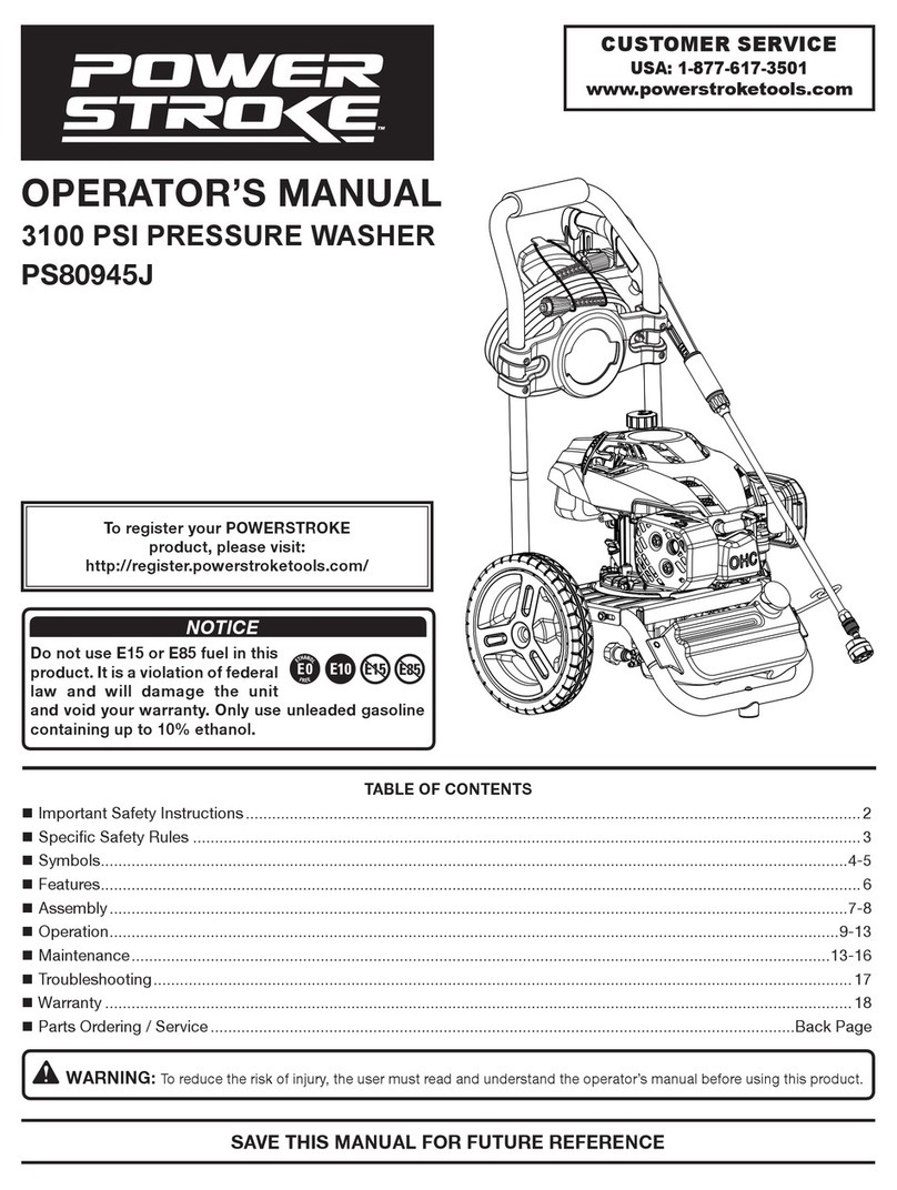 Power Stroke PS80945J Operator's manual