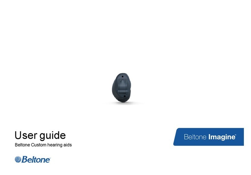 Beltone Imagine IMG17CIC-LP user guide