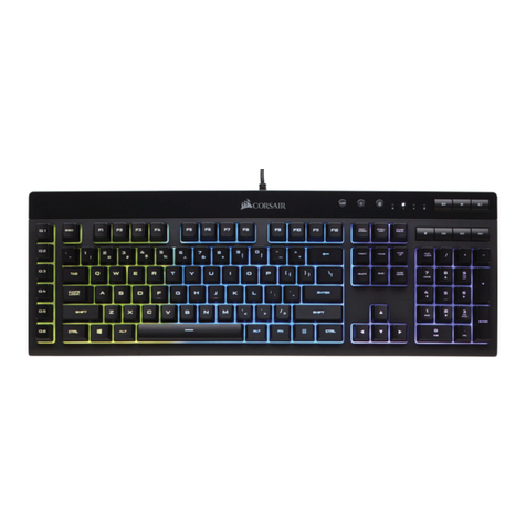 Corsair K55 RGB User manual