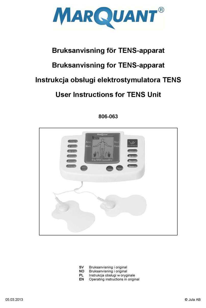 Marquant 806-063 User instructions