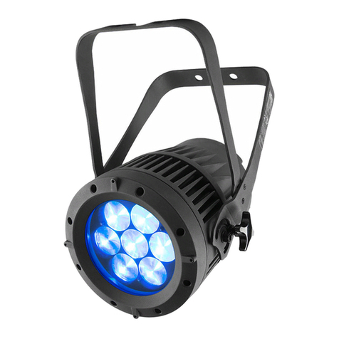 Chauvet Professional Colorado 1 Quad Quick reference guide Chauvet Professional Colorado 1 Quad Quick reference guide