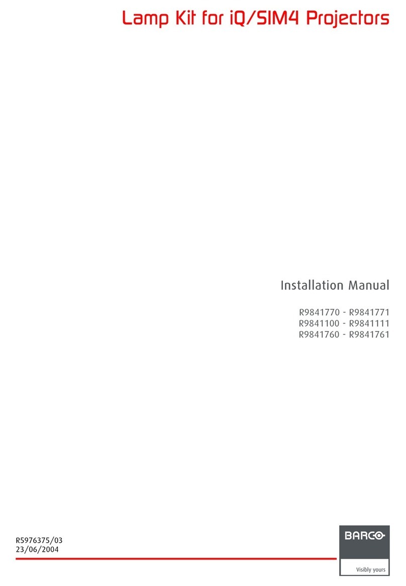 Barco R9841770 User manual