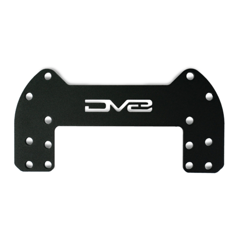 DVB Third Brake Light Extension Bracket User manual