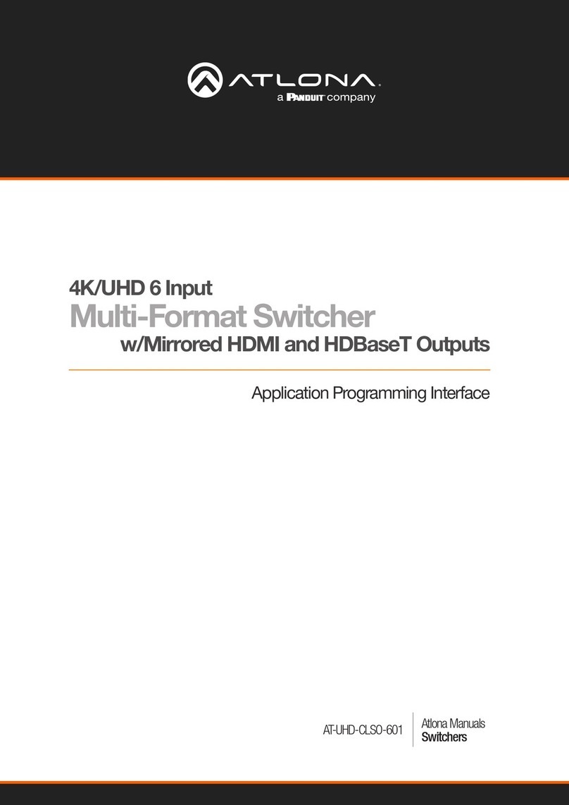 Panduit ATLONA AT-UHD-CLSO-601 User guide