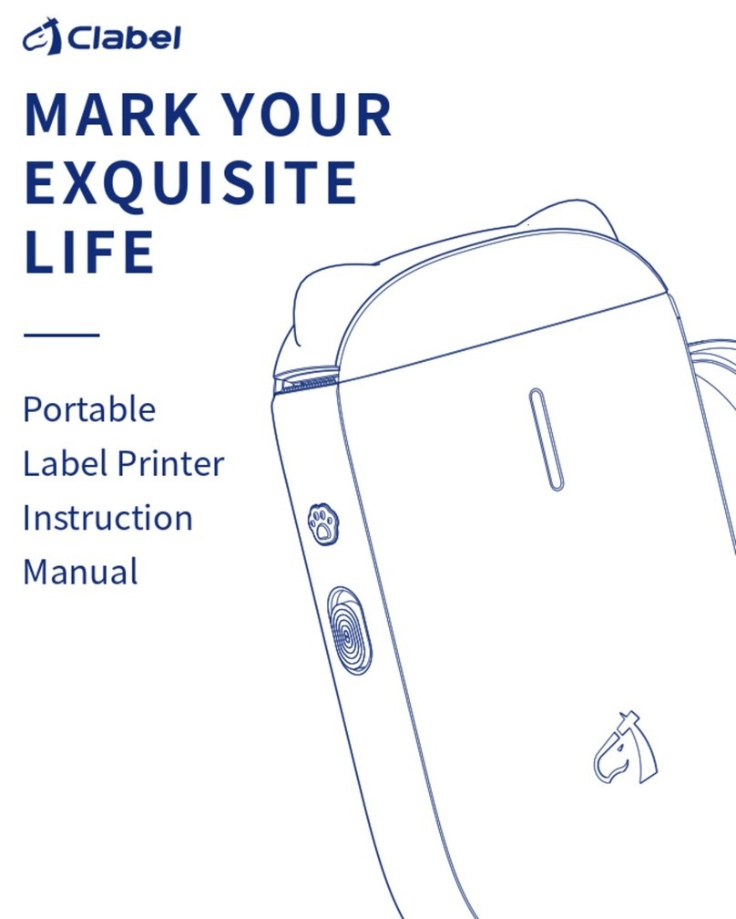 Clabel CT520B instruction manual