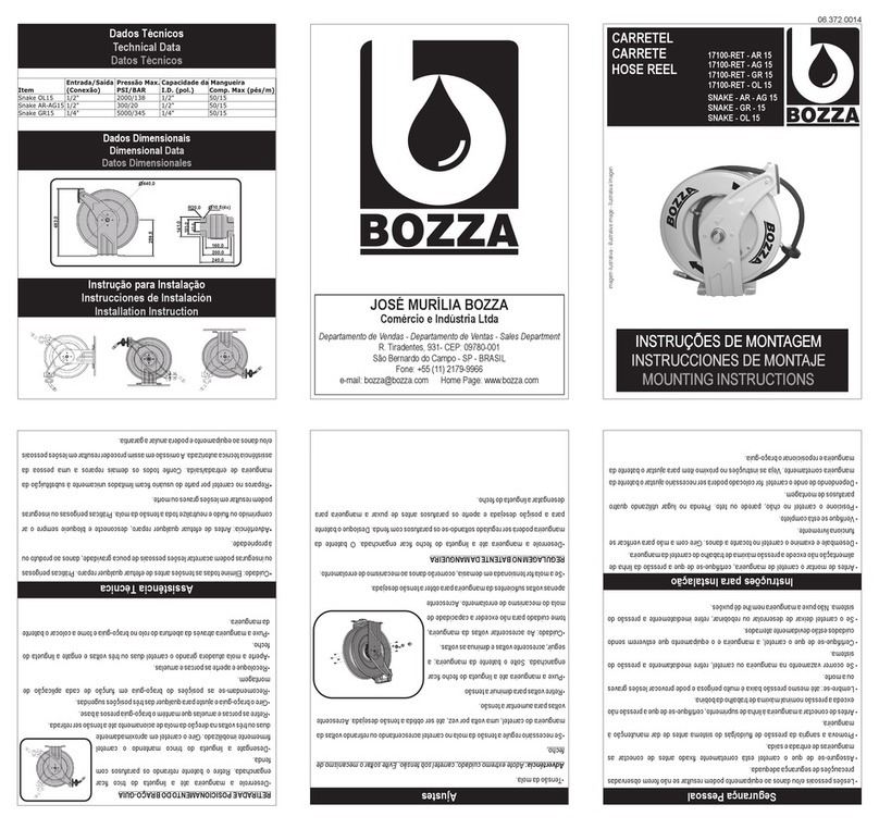 BOZZA Snake OL15 Mounting instructions