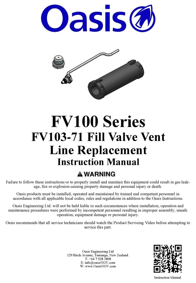 Oasis FV100 Series instruction manual