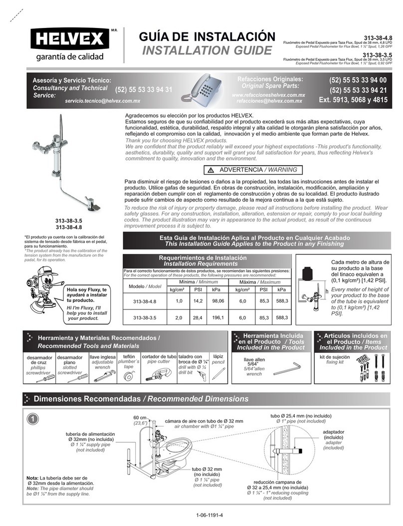 Helvex 313-38-4.8 User manual
