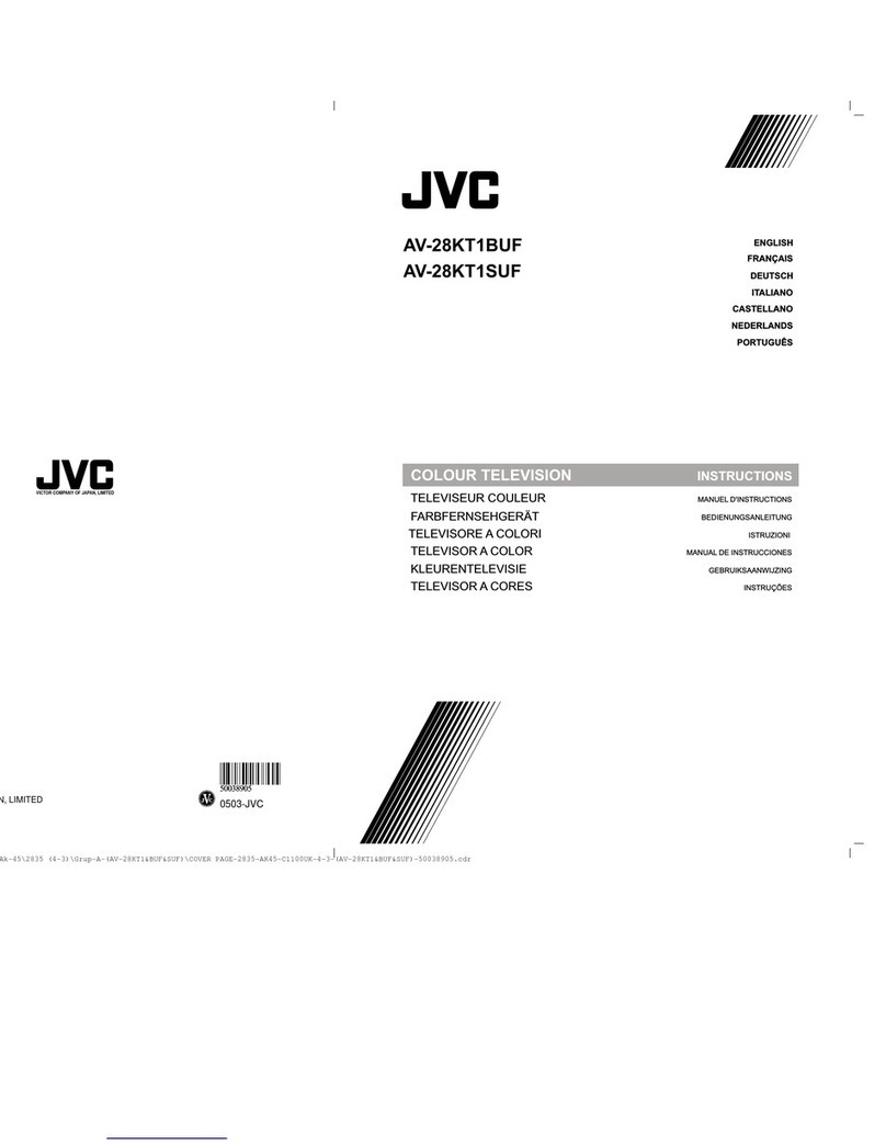 JVC AV-28KT1BUF User manual