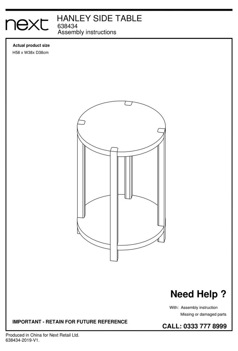 Next HANLEY 638434 User manual