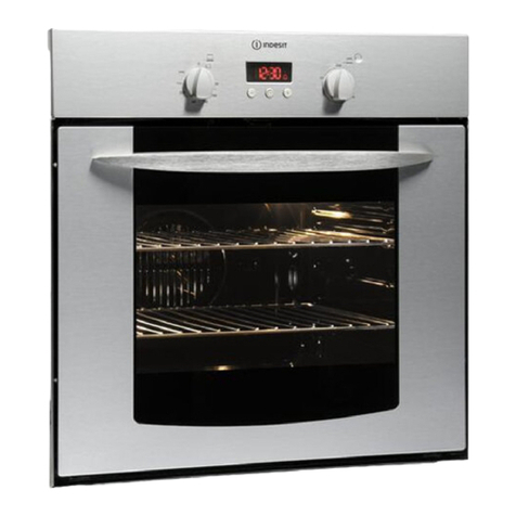 Indesit FIE 76 KC.A GB/1 operating instructions