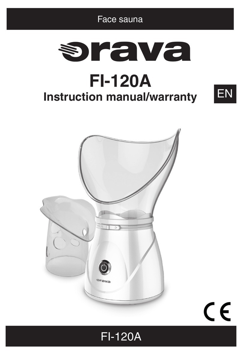Orava FI-120A Instruction manual & warranty Orava FI-120A Instruction manual & warranty