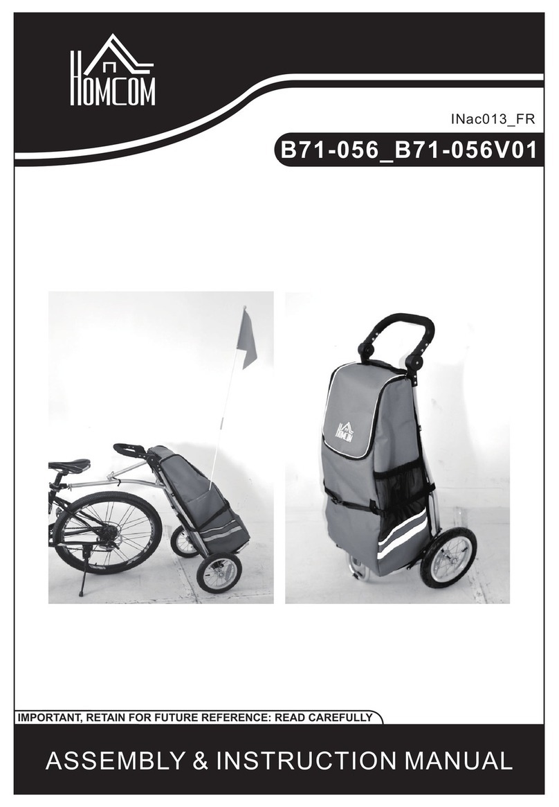 HOMCOM B71-056 Assembly & instruction manual