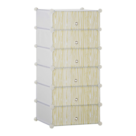 HOMCOM 850-172 Installation guide