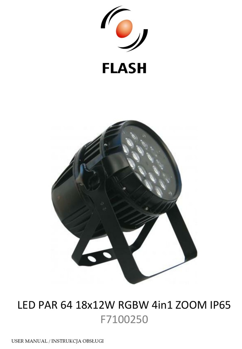 Flash F7100250 manual