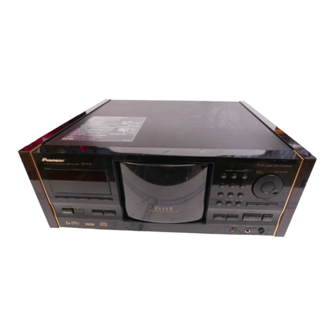 Pioneer PD-F19 Service manual