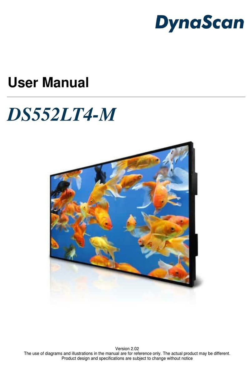 Dynascan DS552LT4-M User manual