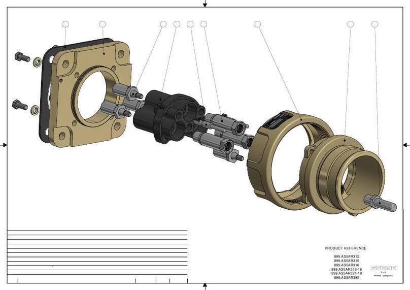 Scame 899.AS5AR312 User manual
