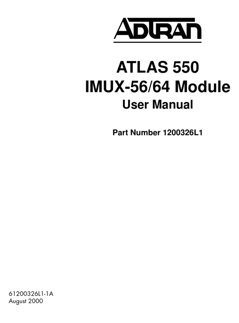 ADTRAN ATLAS 550 User manual