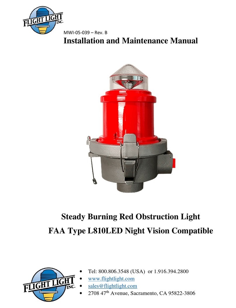 Flight Light L810 Installation and maintenance manual Flight Light L810 Installation and maintenance manual