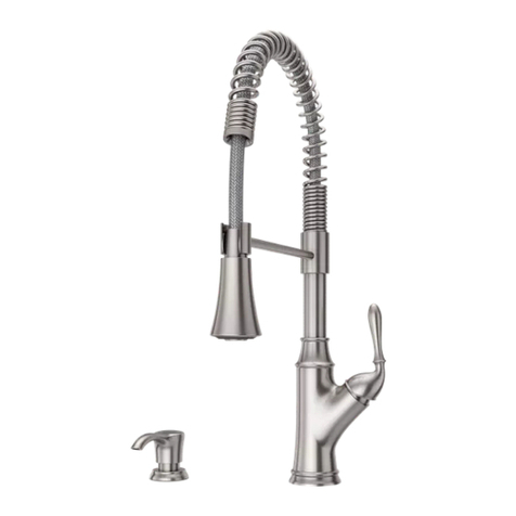 Spectrum Brands Pfister Orono F-529-9ON Quick installation guide Spectrum Brands Pfister Orono F-529-9ON Quick installation guide