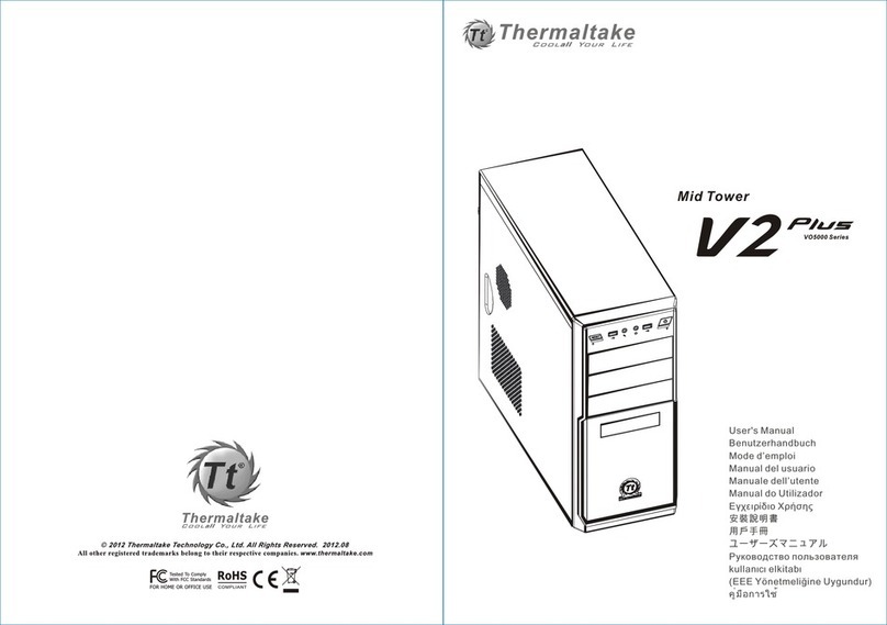Thermaltake V2 Plus VO5000 Series user manual