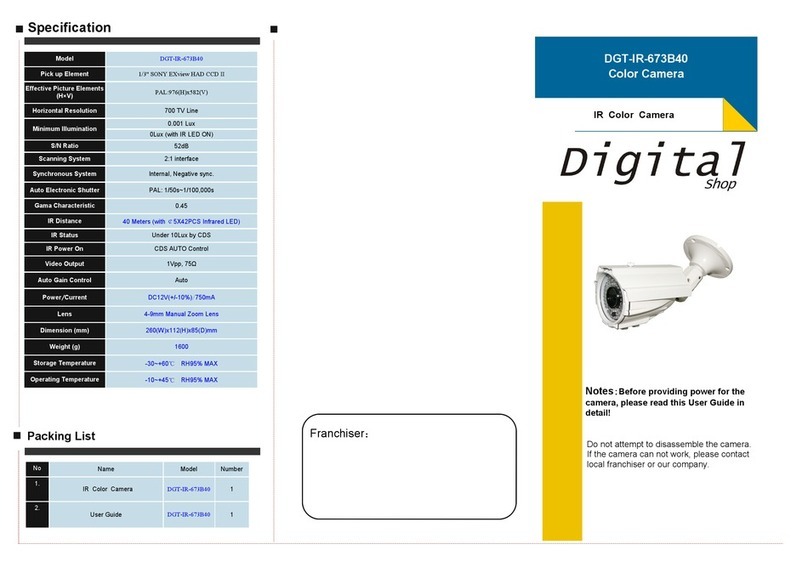 Digital Equipment DGT-IR-673B40 quick start guide