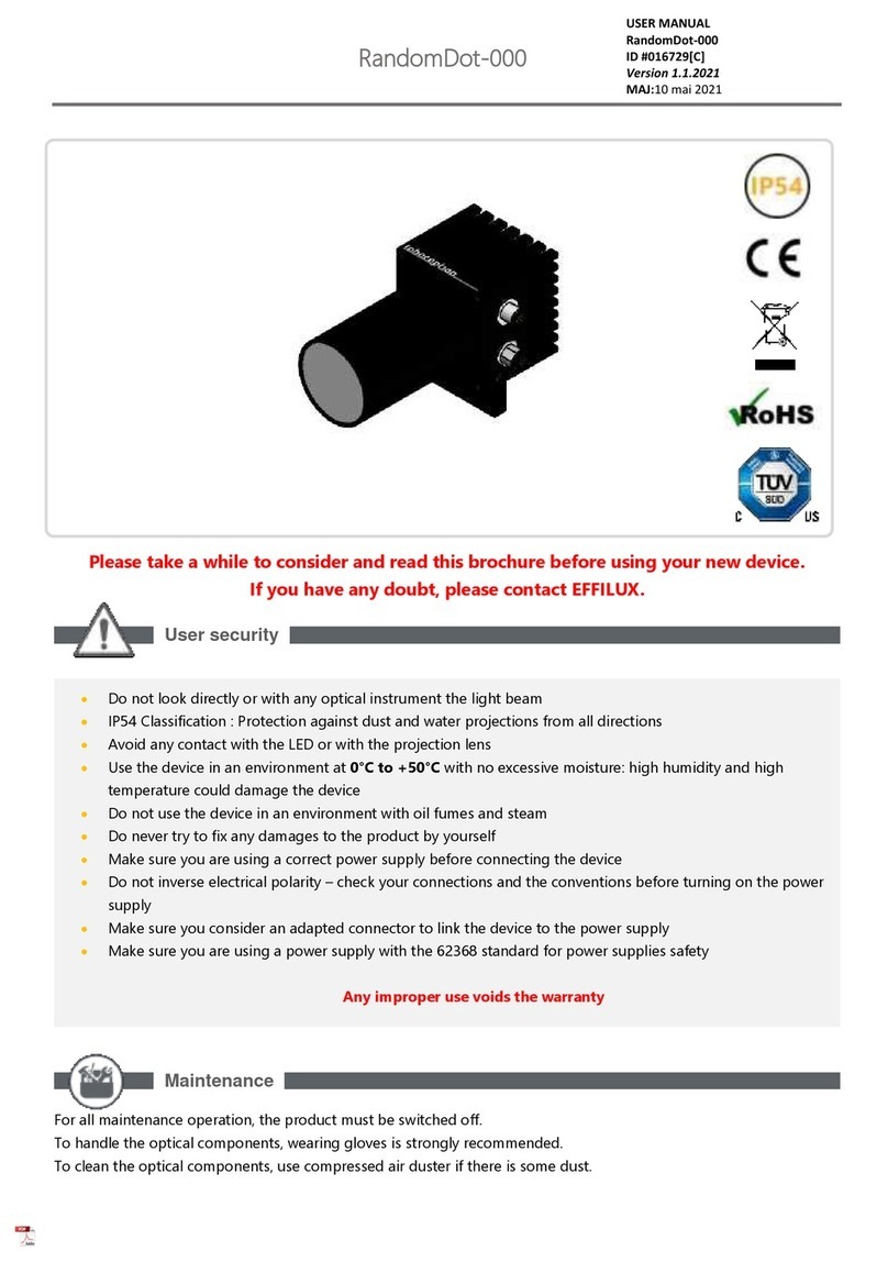 EFFILUX RandomDot-000 user manual