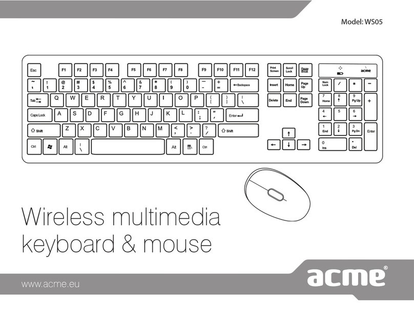 ACME WS05 user manual