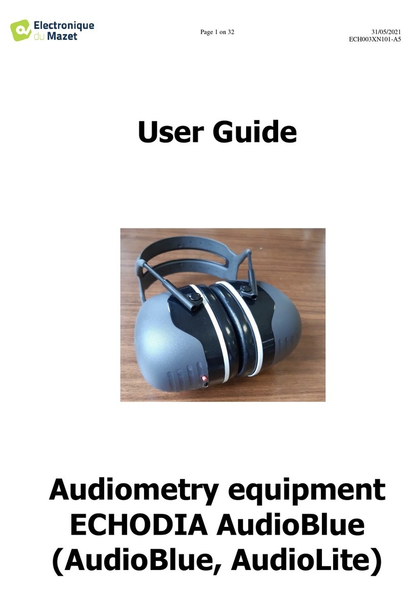 Electronique du Mazet AudioBlue user guide