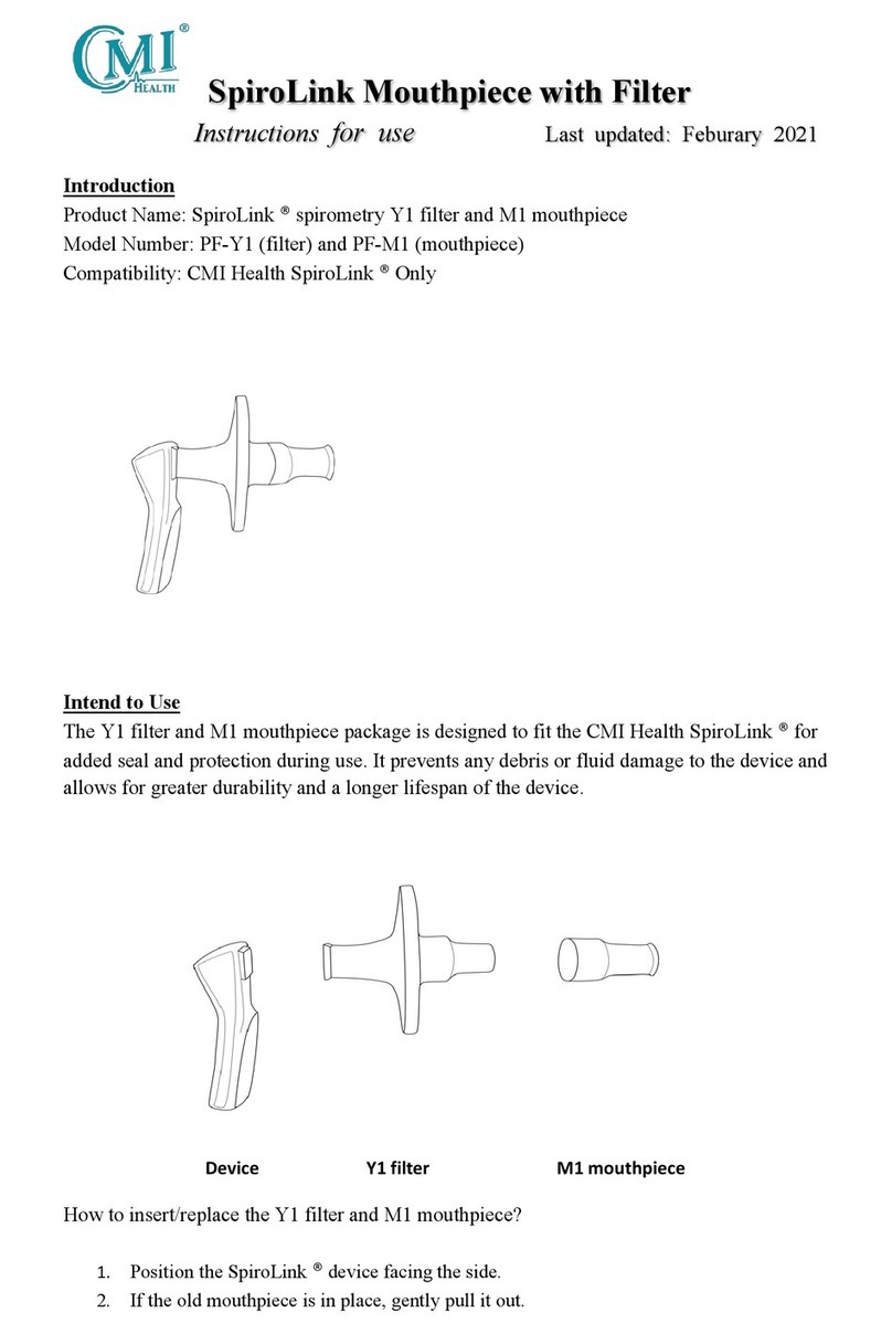 CMi SpiroLink PF-Y1 User manual