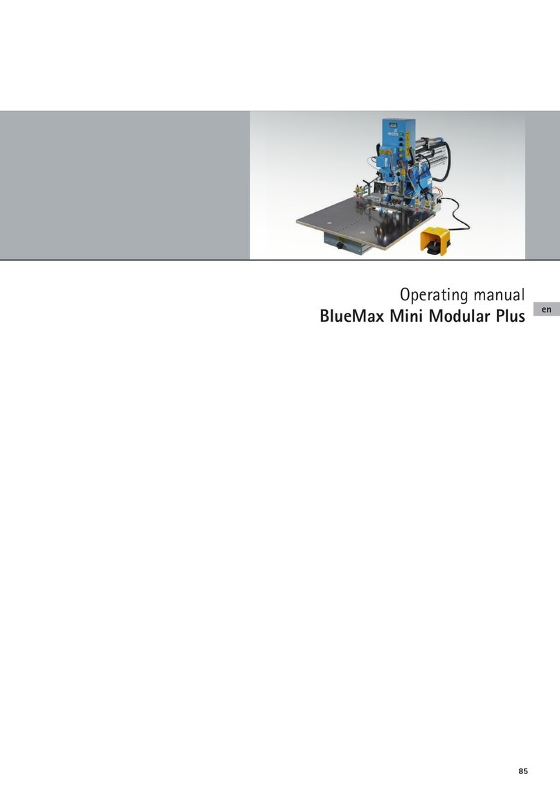 Blue Max Mini Modular Plus operating manual Blue Max Mini Modular Plus operating manual