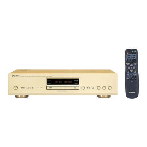 Yamaha DVD-S2500 quick start guide