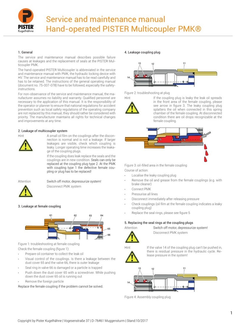 PISTER Multicoupler PMK Installation and user guide