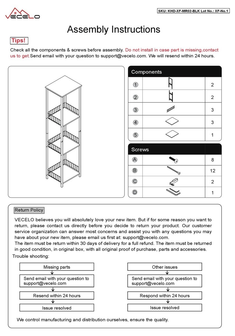 VECELO KHD-XF-MR02-BLK User manual VECELO KHD-XF-MR02-BLK User manual