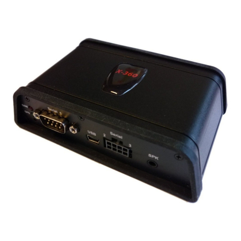 X-Trax X-360 User manual