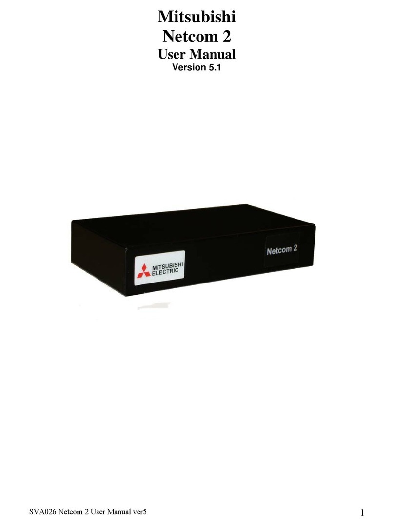 Mitsubishi Electric Netcom 2 User manual