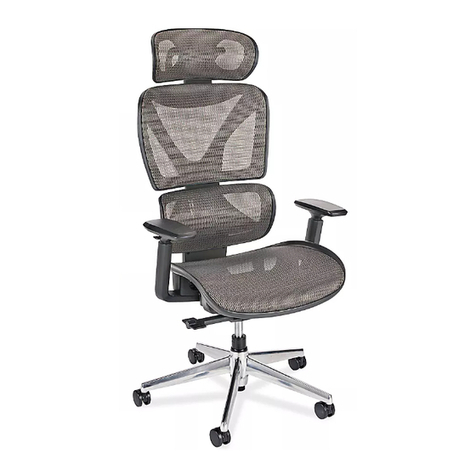U-Line DELUXE ALL MESH CHAIR H-9764 Assembly U-Line DELUXE ALL MESH CHAIR H-9764 Assembly